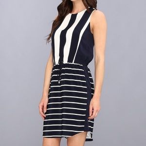 NWOT Vince Camuto yacht striped sleeveless dress